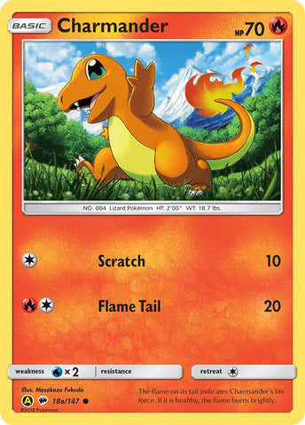 Charmander (18a/147) [Alternate Art Promos] Pokémon