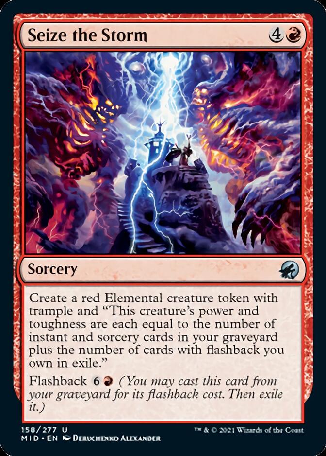Seize the Storm [Innistrad: Midnight Hunt] Magic: The Gathering