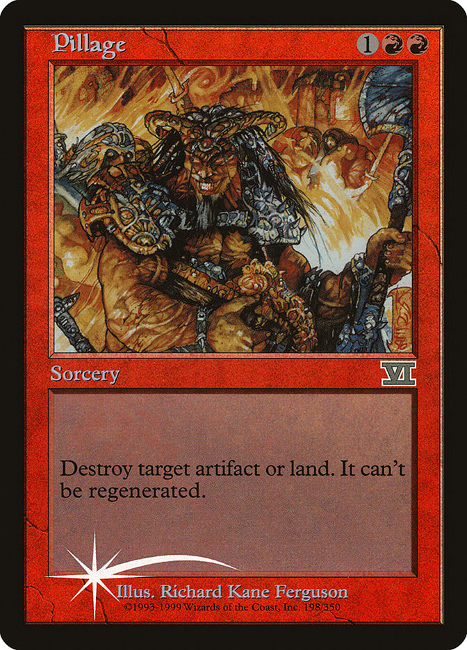 Pillage [Arena League 2000] Magic: The Gathering