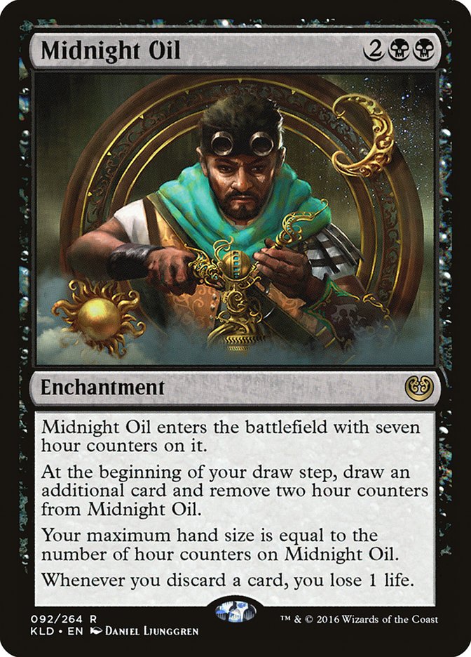 Midnight Oil [Kaladesh] Magic: The Gathering