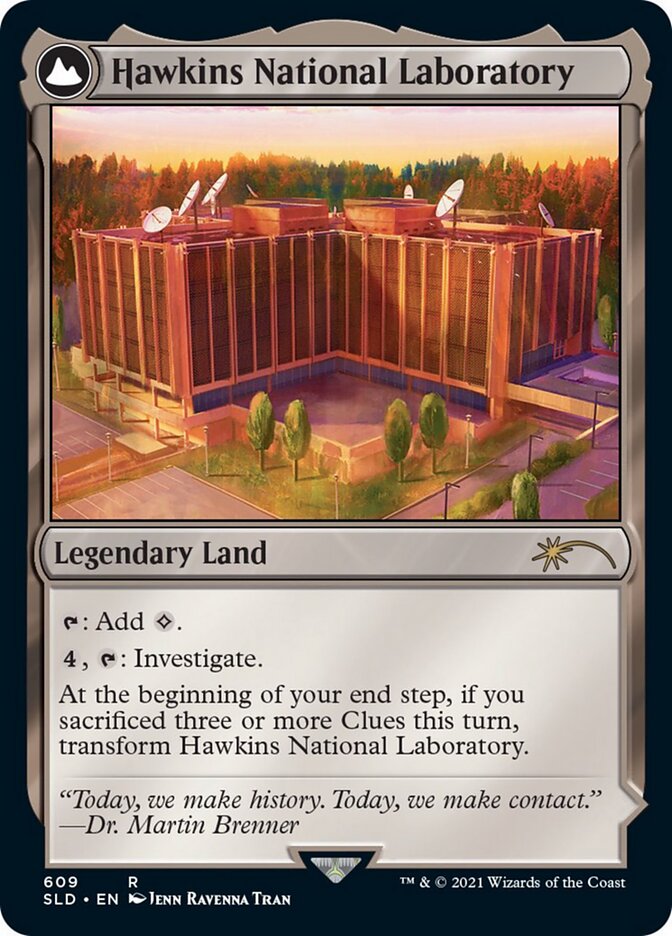 Hawkins National Laboratory // The Upside Down [Secret Lair Drop Promos] Magic: The Gathering