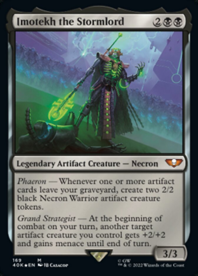 Imotekh the Stormlord (169) [Warhammer 40,000] Magic: The Gathering