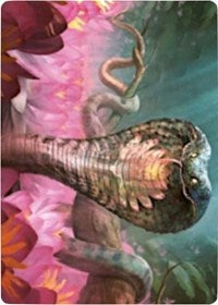 Lotus Cobra Art Card [Zendikar Rising Art Series] Magic: The Gathering