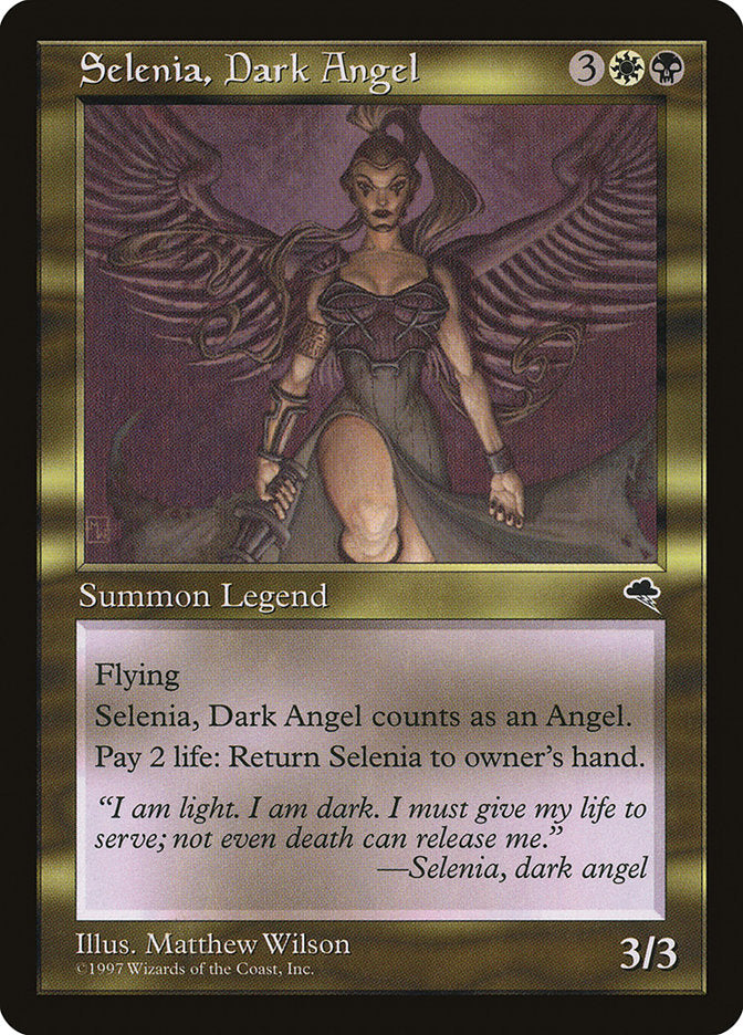 Selenia, Dark Angel [Tempest] Magic: The Gathering
