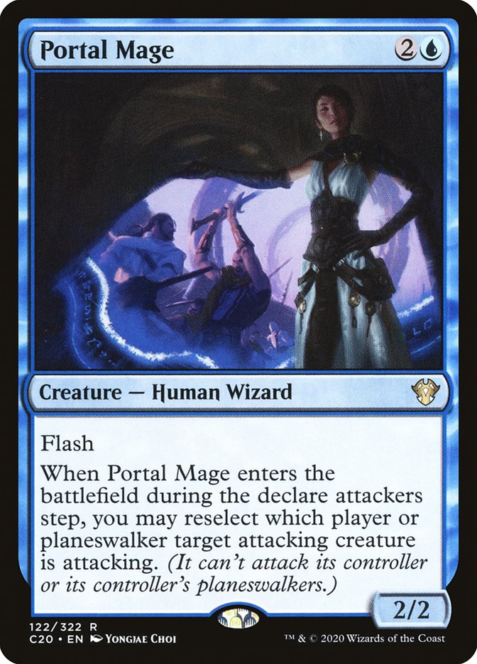 Portal Mage [Commander 2020] Magic: The Gathering