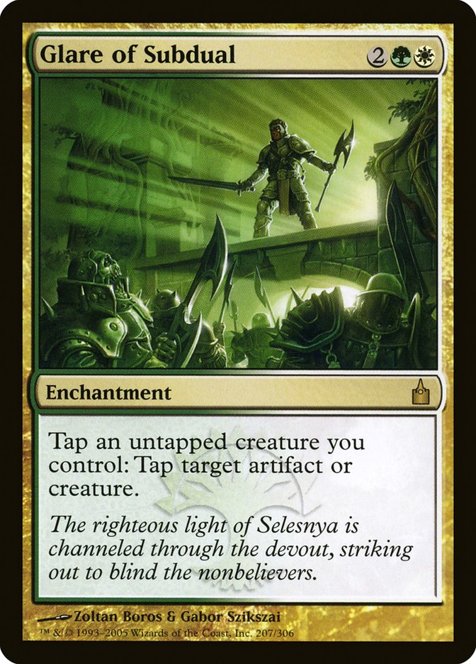 Glare of Subdual [Ravnica: City of Guilds] Magic: The Gathering