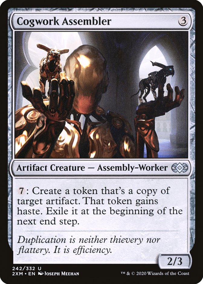 Cogwork Assembler [Double Masters] Magic: The Gathering