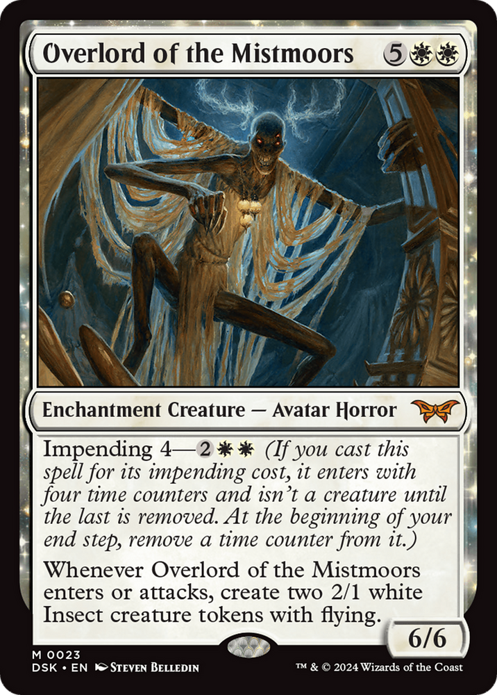 Overlord of the Mistmoors [Duskmourn: House of Horror] Magic: The Gathering