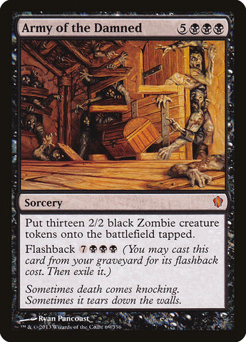 Army of the Damned [Commander 2013] Magic: The Gathering