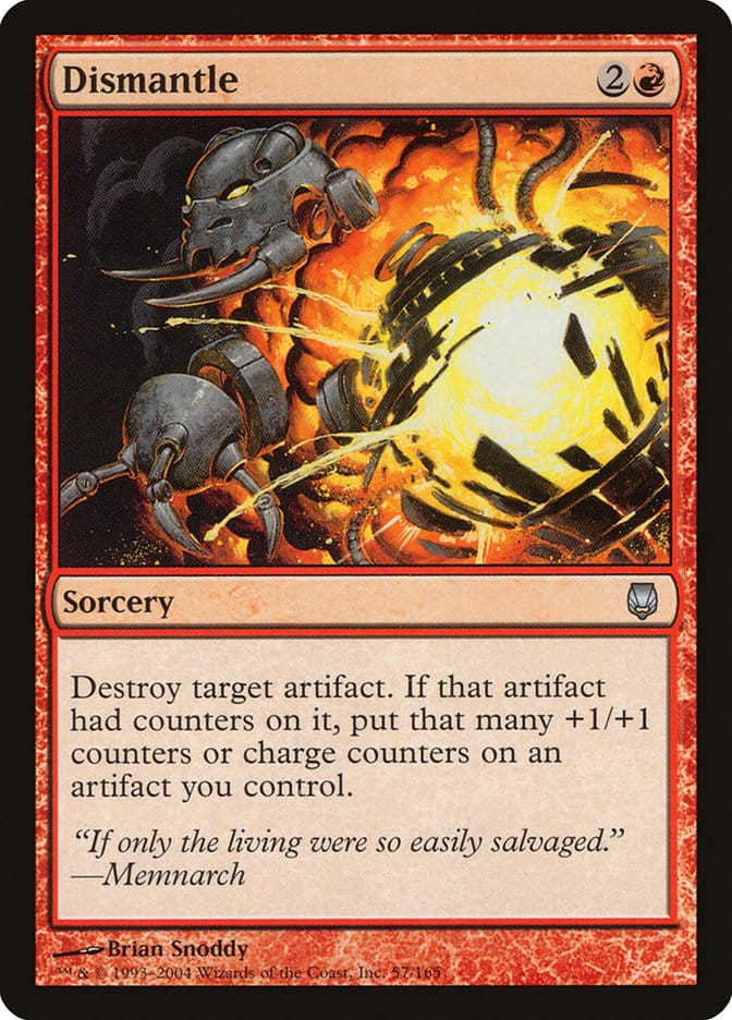 Dismantle [Darksteel] Magic: The Gathering