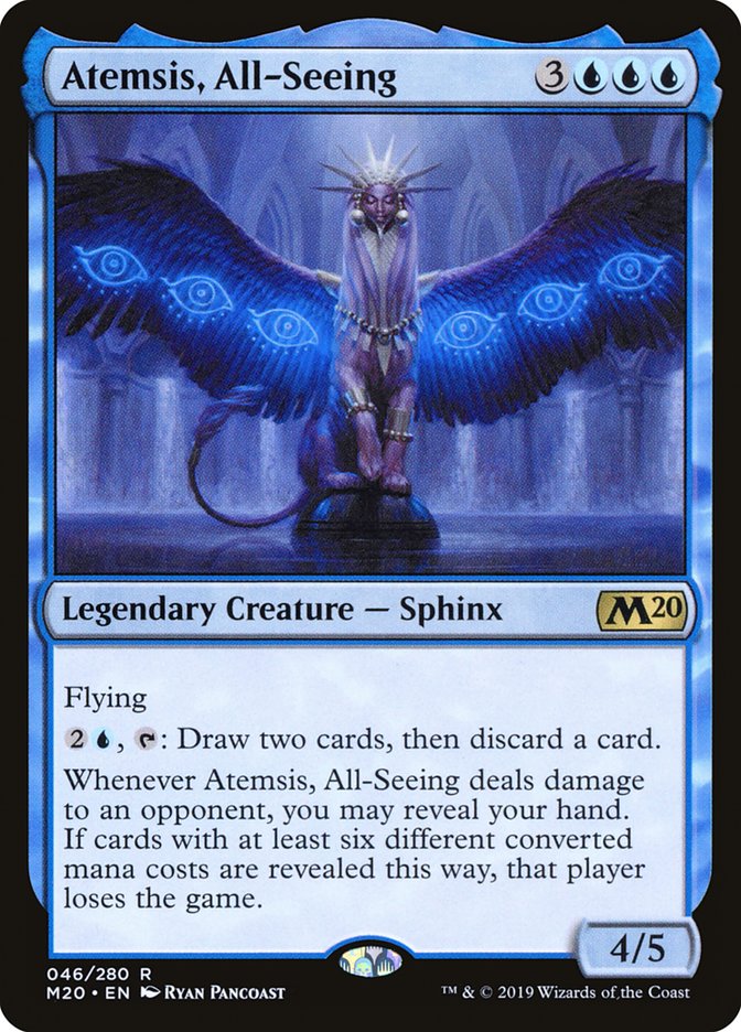 Atemsis, All-Seeing [Core Set 2020] Magic: The Gathering