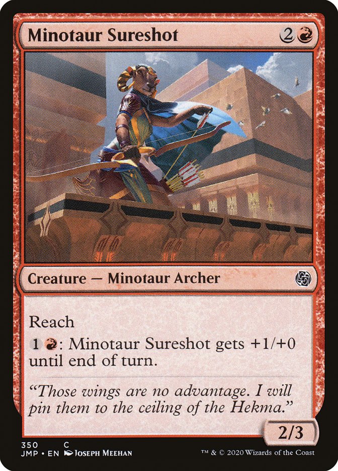 Minotaur Sureshot [Jumpstart] Magic: The Gathering