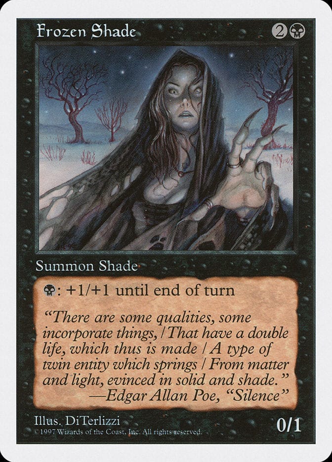 Frozen Shade [Fifth Edition] Magic: The Gathering