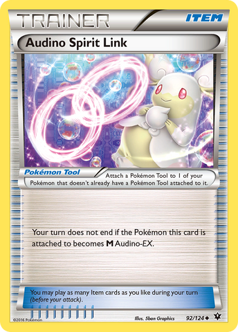 Audino Spirit Link (92/124) [XY: Fates Collide] Pokémon