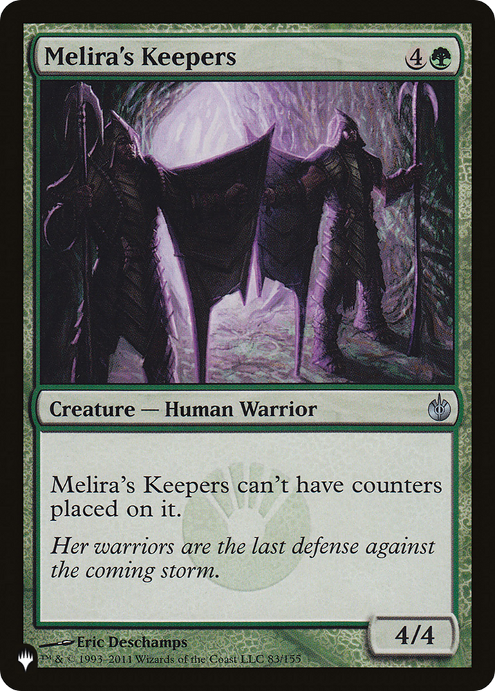 Melira's Keepers [The List] Magic: The Gathering