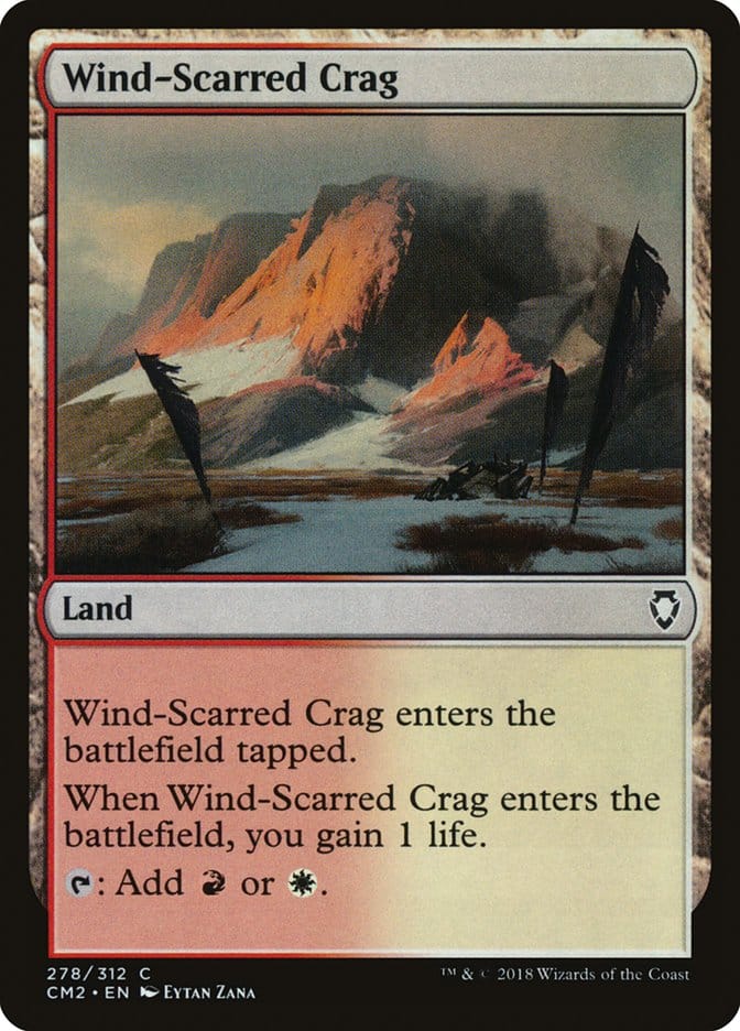 Wind-Scarred Crag [Commander Anthology Volume II] Magic: The Gathering