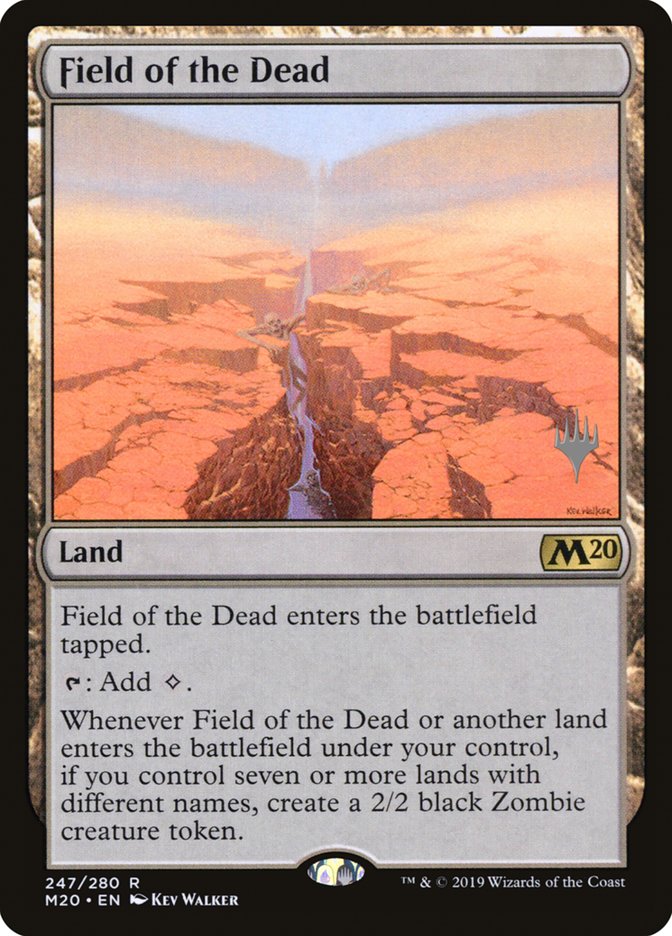 Field of the Dead (Promo Pack) [Core Set 2020 Promos] Magic: The Gathering