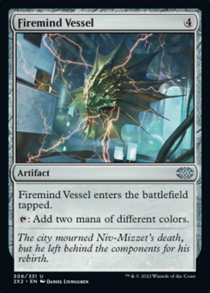 Firemind Vessel [Double Masters 2022] Magic: The Gathering