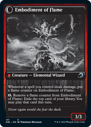 Flame Channeler // Embodiment of Flame [Innistrad: Double Feature] Magic: The Gathering