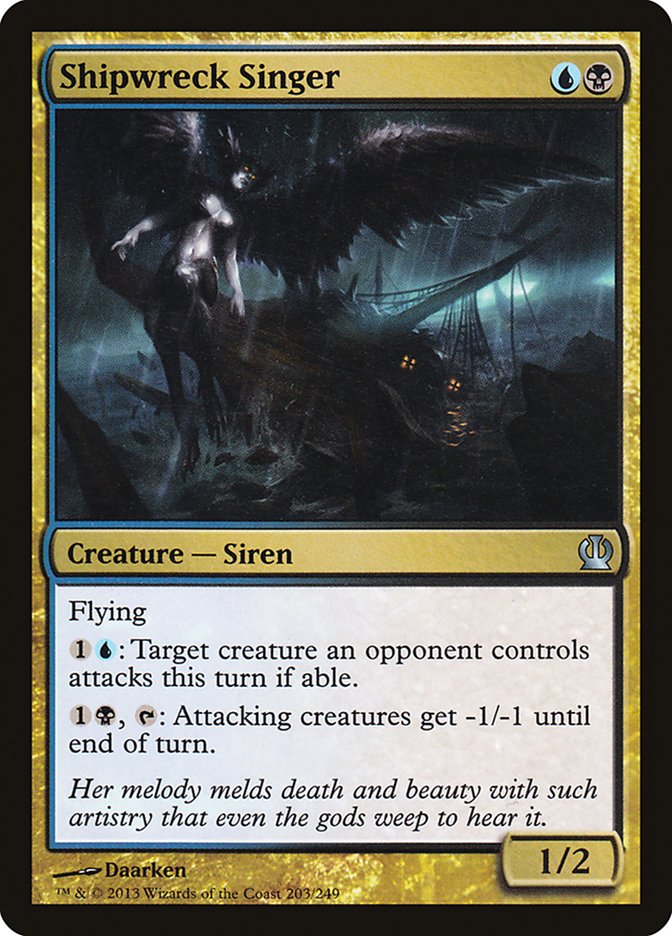 Shipwreck Singer [Theros] Magic: The Gathering