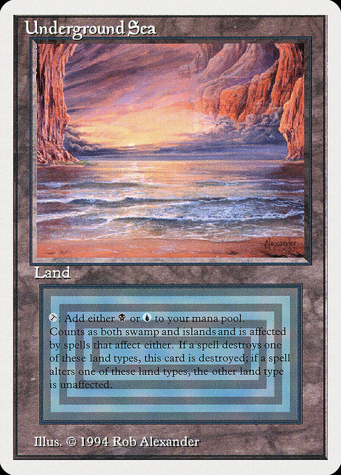 Underground Sea [Summer Magic / Edgar] Magic: The Gathering