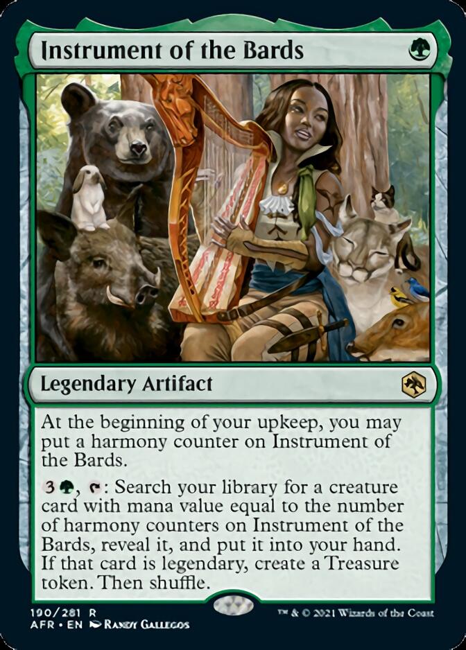 Instrument of the Bards [Dungeons & Dragons: Adventures in the Forgotten Realms] Magic: The Gathering