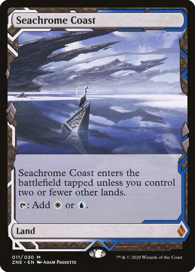 Seachrome Coast (Expeditions) [Zendikar Rising Expeditions] Magic: The Gathering