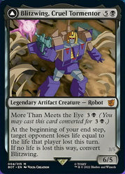 Blitzwing, Cruel Tormentor // Blitzwing, Adaptive Assailant [Transformers] Magic: The Gathering