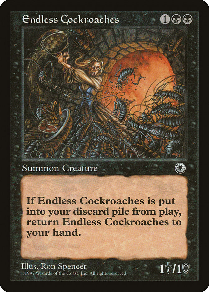 Endless Cockroaches [Portal] Magic: The Gathering