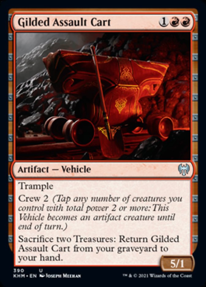 Gilded Assault Cart [Kaldheim] Magic: The Gathering