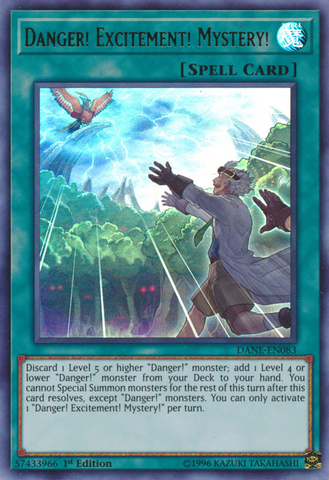 Danger! Excitement! Mystery! [DANE-EN083] Ultra Rare - Yugioh Cards For Your TCG Needs!