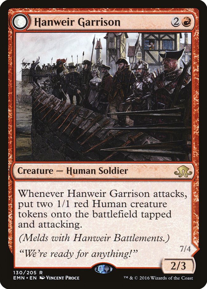 Hanweir Garrison [Eldritch Moon] Magic: The Gathering