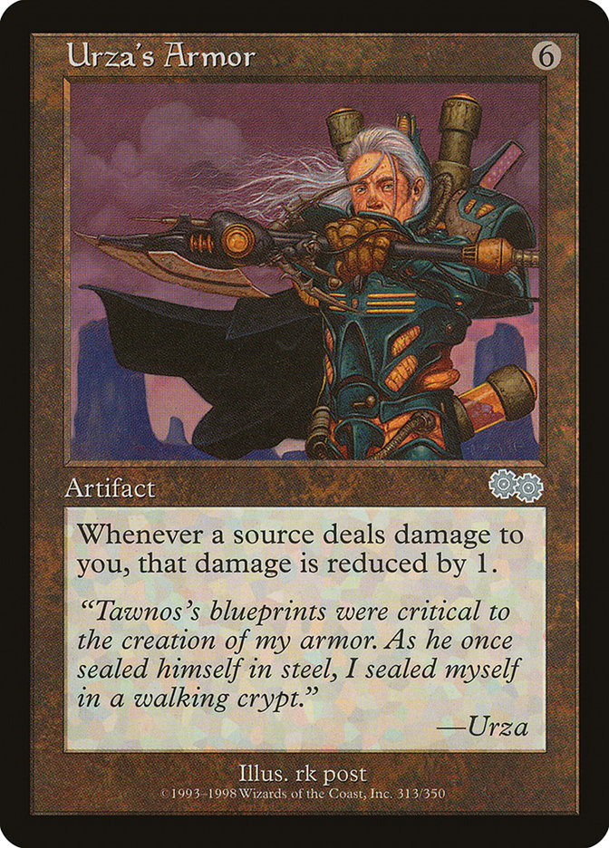 Urza's Armor [Urza's Saga] Magic: The Gathering