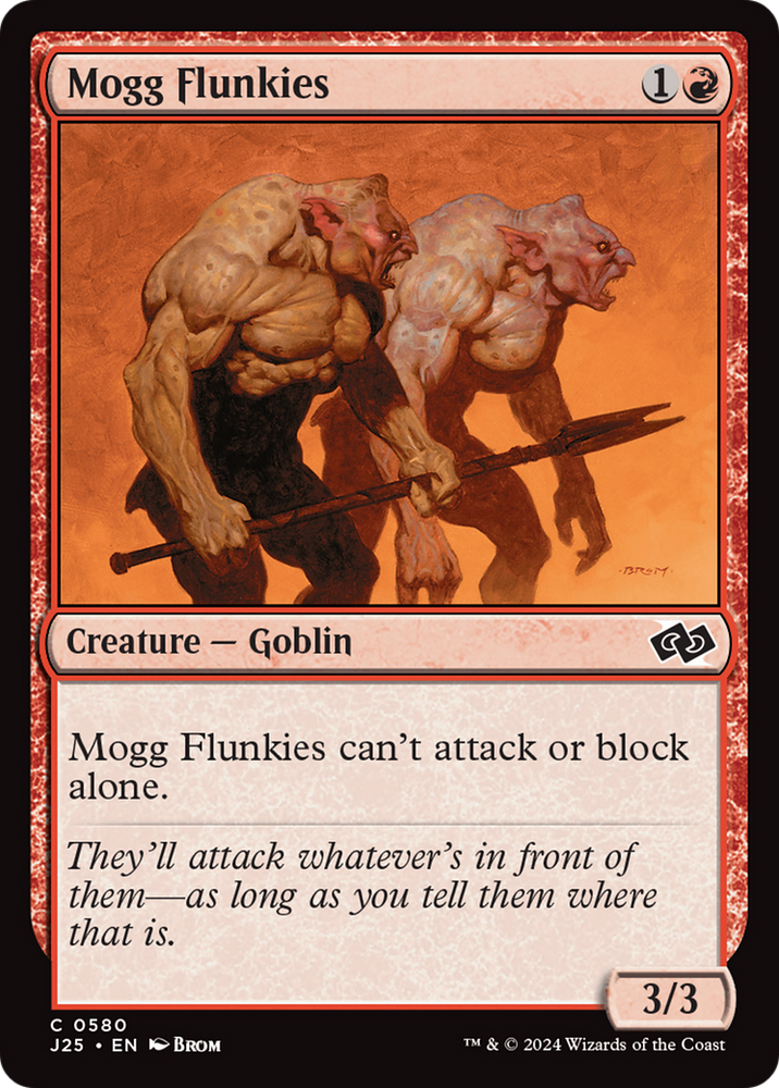 Mogg Flunkies [Foundations Jumpstart] Magic: The Gathering