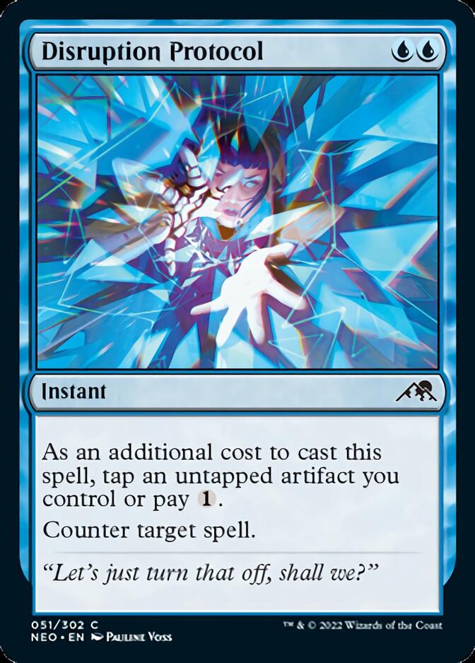 Disruption Protocol [Kamigawa: Neon Dynasty] Magic: The Gathering