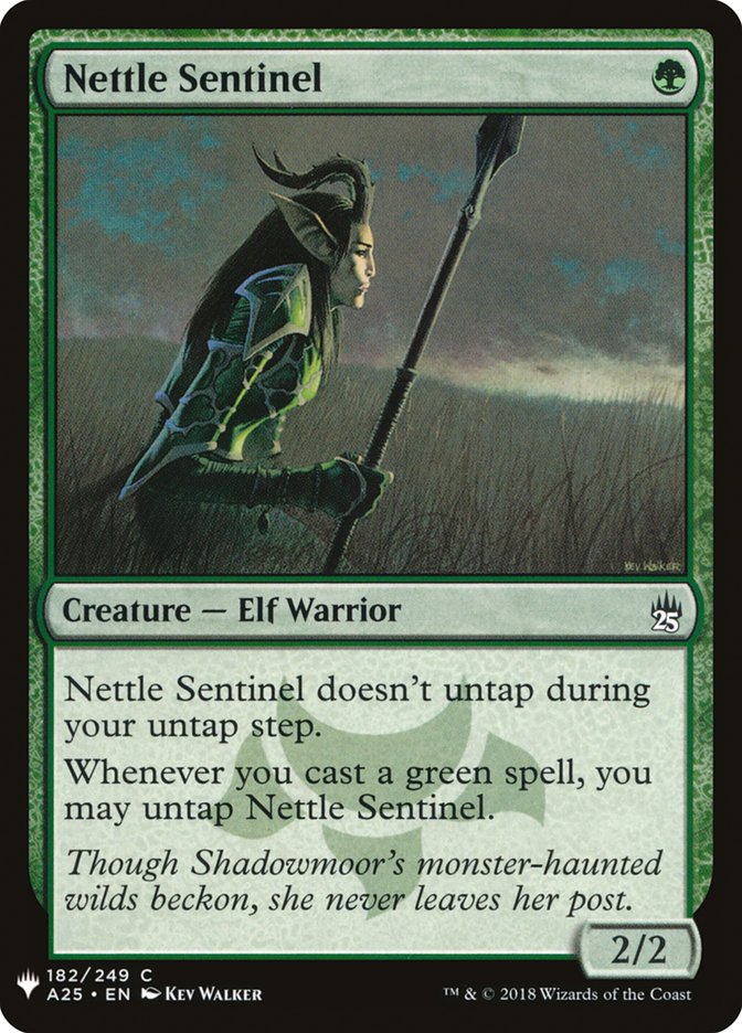 Nettle Sentinel [Mystery Booster] Magic: The Gathering