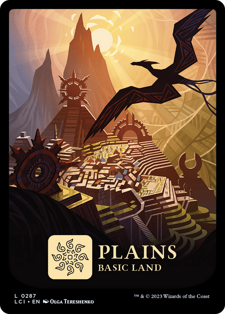 Plains (0287) [The Lost Caverns of Ixalan] Magic: The Gathering