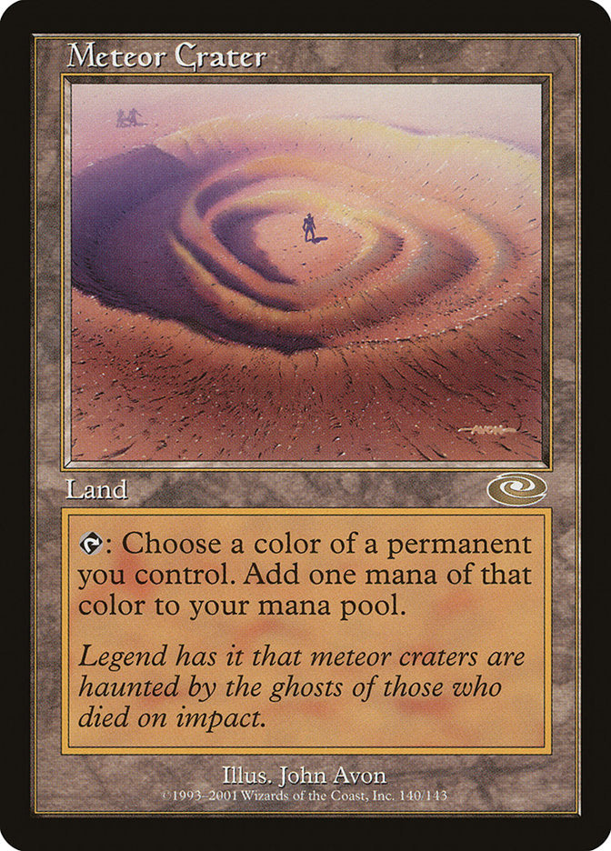 Meteor Crater [Planeshift] Magic: The Gathering