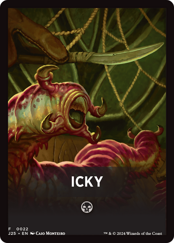 Icky Theme Card [Foundations Jumpstart Front Cards] Magic: The Gathering