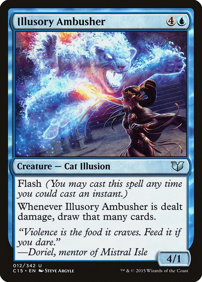 Illusory Ambusher [Commander 2015] Magic: The Gathering
