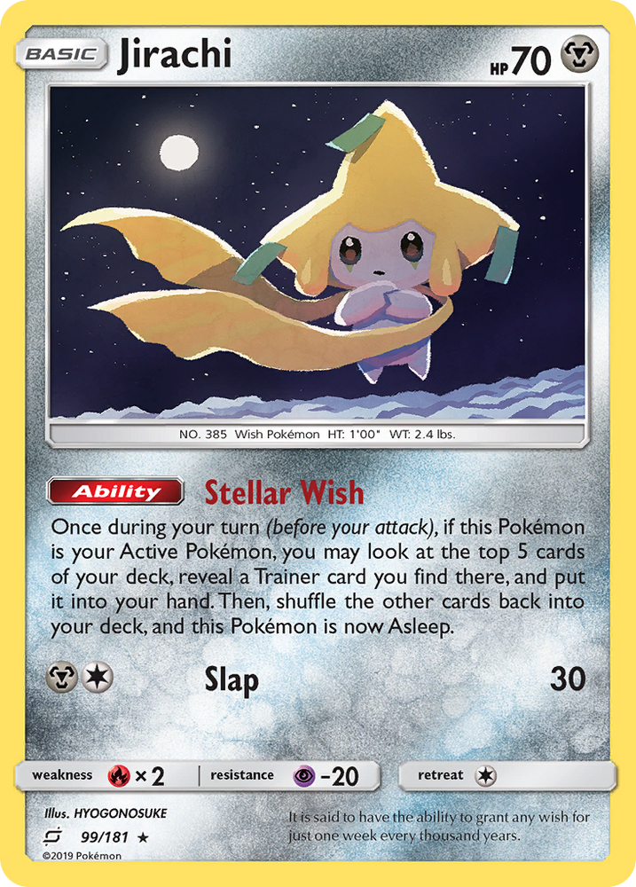 Jirachi (99/181) [Sun & Moon: Team Up] Pokémon