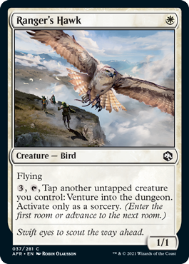 Ranger's Hawk [Dungeons & Dragons: Adventures in the Forgotten Realms] Magic: The Gathering