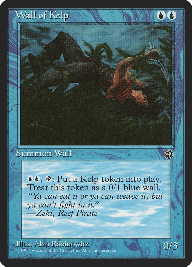 Wall of Kelp [Homelands] Magic: The Gathering