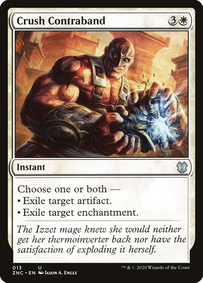 Crush Contraband [Zendikar Rising Commander] Magic: The Gathering