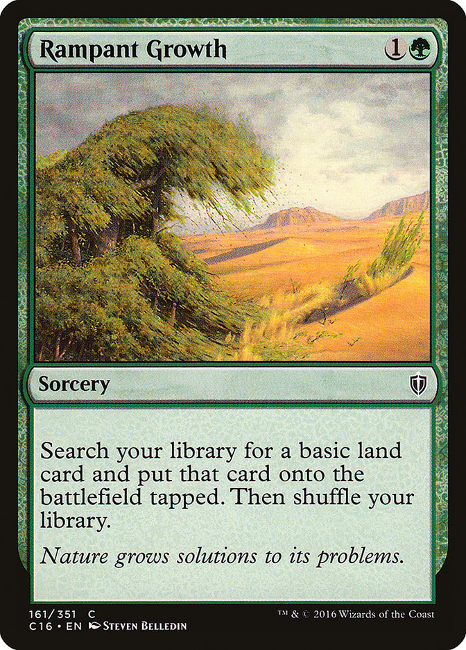 Rampant Growth [Commander 2016] Magic: The Gathering