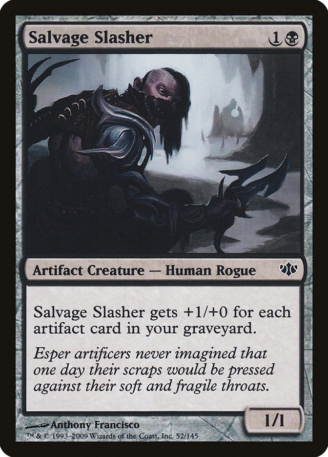 Salvage Slasher [Conflux] Magic: The Gathering