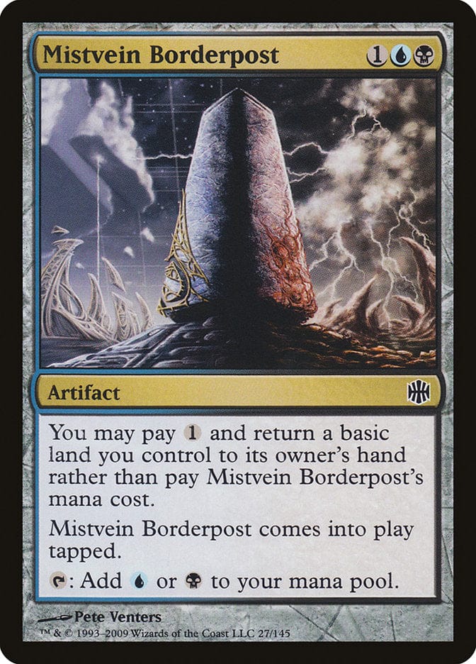 Mistvein Borderpost [Alara Reborn] Magic: The Gathering