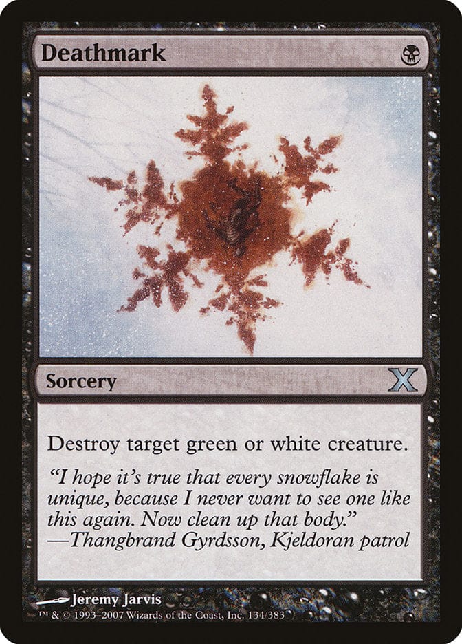 Deathmark [Tenth Edition] Magic: The Gathering