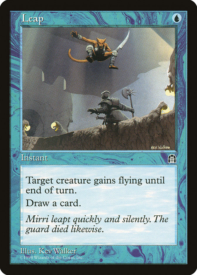 Leap [Stronghold] Magic: The Gathering