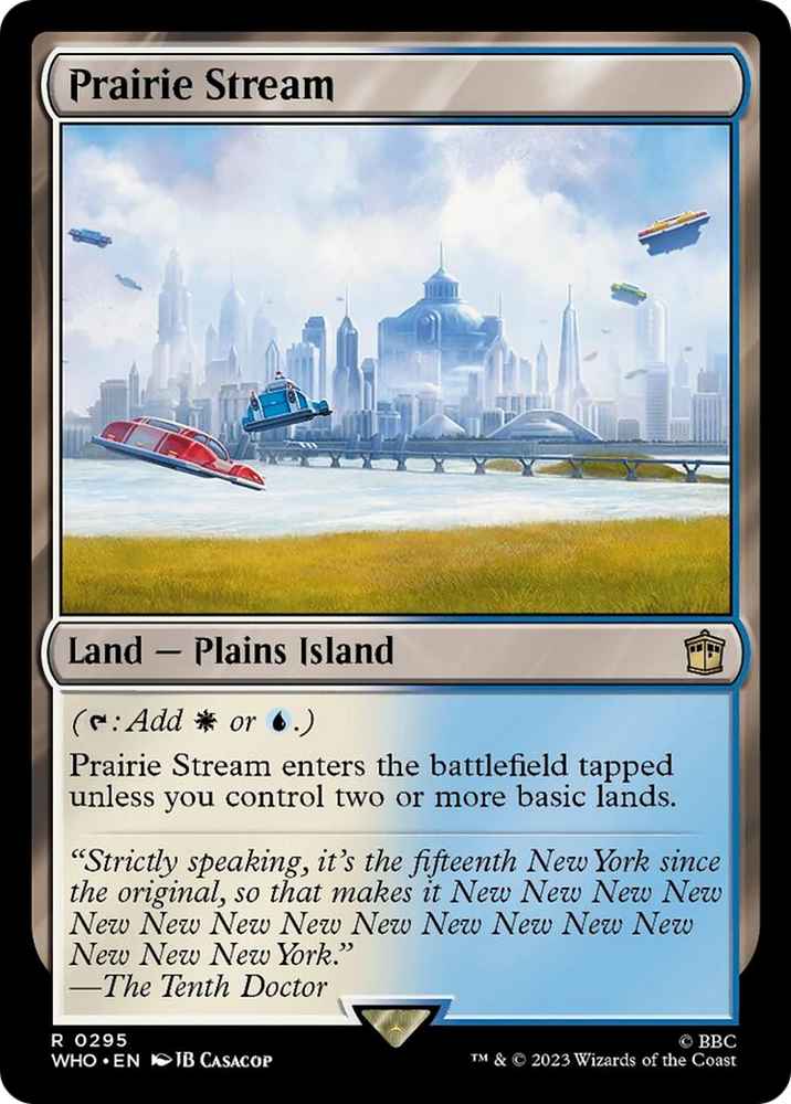 Prairie Stream [Doctor Who] Magic: The Gathering